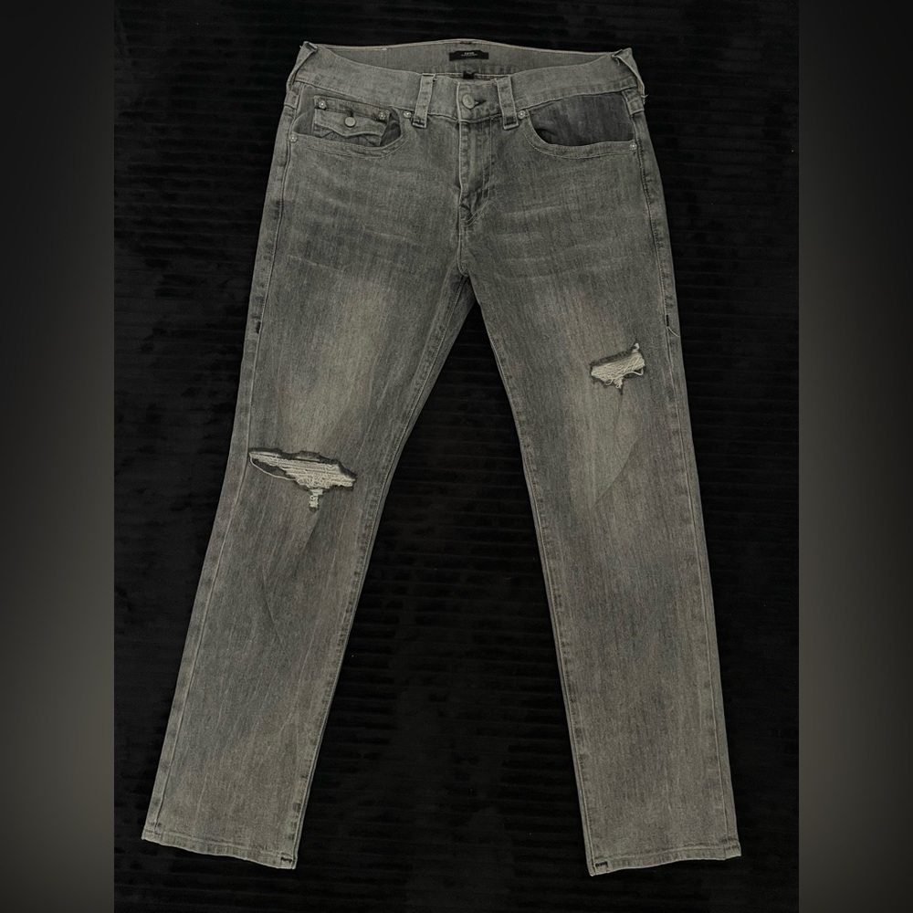 True Religion Geno Relaxed Slim Jeans 33 NWOT